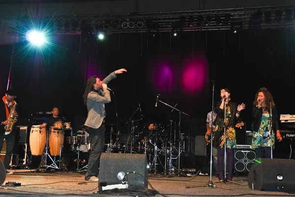 El Negro perform at Arenele Romane — Stock Photo, Image