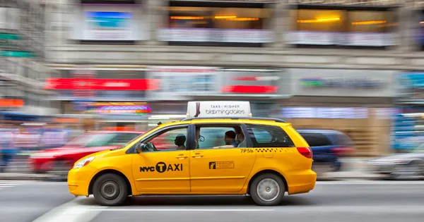 Taxi de Nueva York Fotos de stock