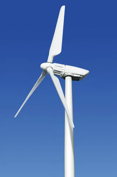Windkraftanlage aus nächster Nähe — Stockfoto