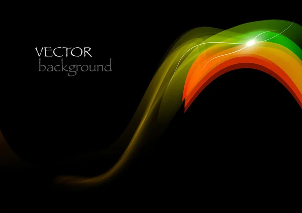 Temná vlna — Stockový vektor