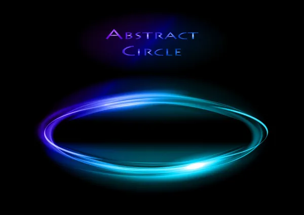 Cercle bleu — Image vectorielle