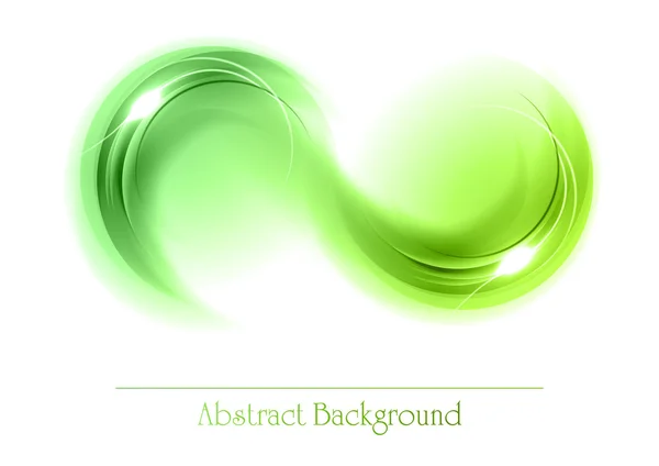 Green abstract objects — Stock Vector