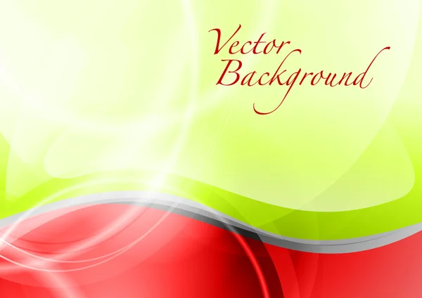 Rouge et vert — Image vectorielle