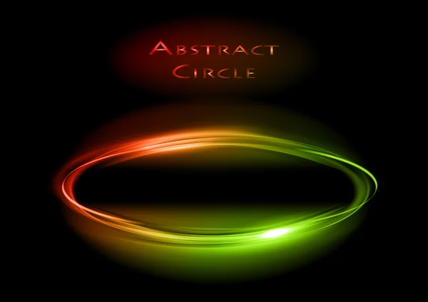 Cercle noir — Image vectorielle