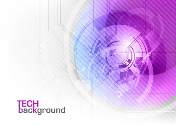 Tech violet — Image vectorielle