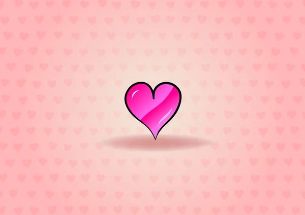 Fond cardiaque — Image vectorielle
