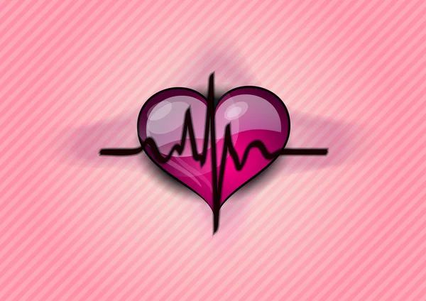 Cardiogramme — Image vectorielle