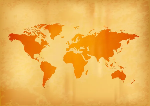 Карта мира — стоковый вектор