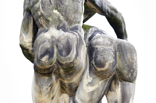 Baroque statue - detail - backside — Stock Photo, Image