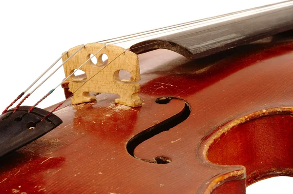 Velho violino — Fotografia de Stock