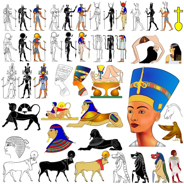 Vecteur - Égypte ancienne — Image vectorielle