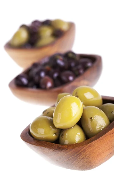 Olivové misky — Stock fotografie