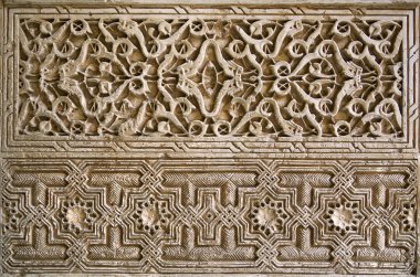 Alhambra wall panel clipart