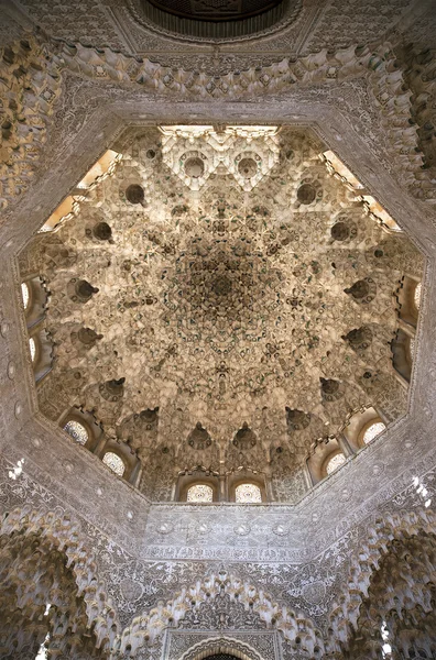 Nasrid palác strop — Stock fotografie