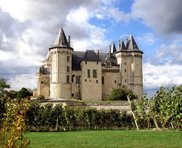 Zamek w Saumur — Zdjęcie stockowe