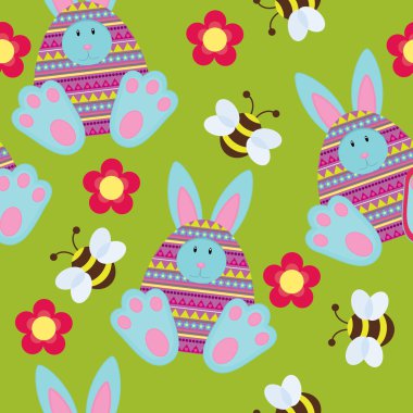 Seamless Easter wallpaper clipart