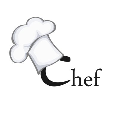 Symbol of chef clipart