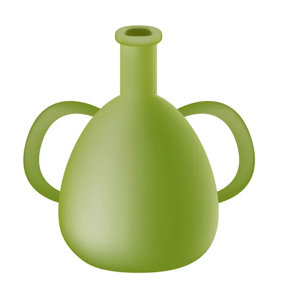 緑油瓶 — ストックベクタ