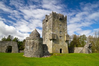 Aughnanure Castle in Co. Galway clipart