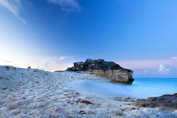 카리브 해에서 멋진 석양 — 스톡 사진