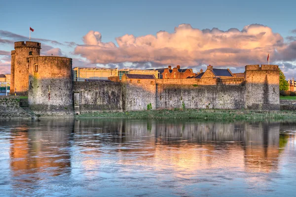 Castillo Rey Juan en Limerick — Foto de Stock