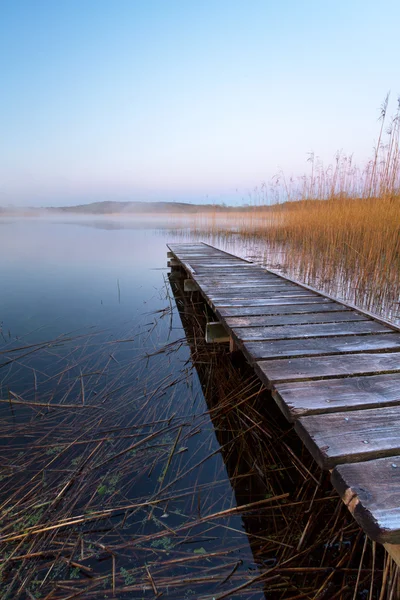Lago irlandês antes do nascer do sol — Fotografia de Stock