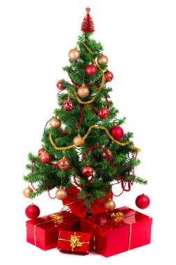 Beautiful Christmas tree clipart