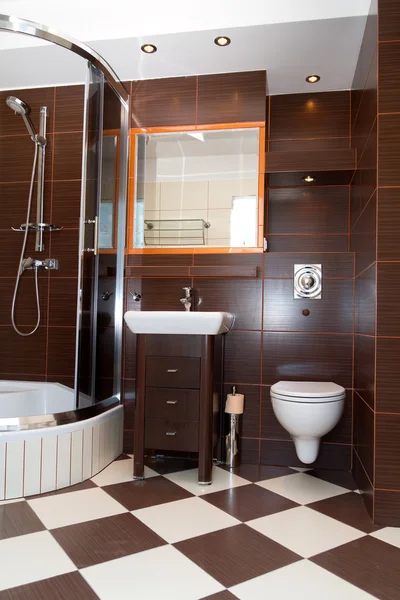 Moderne badkamer interieur — Stockfoto