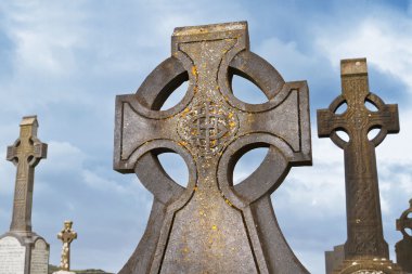Celtic crosses clipart