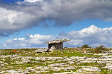 Polnabrone Dolmen in Burren clipart