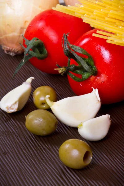 Italienisch kochen — Stockfoto