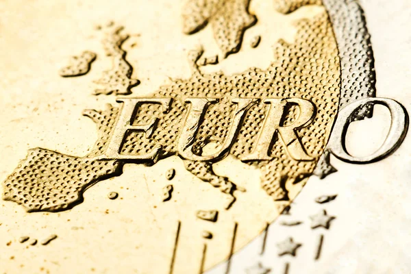 Euro zóna mapa — Stock fotografie