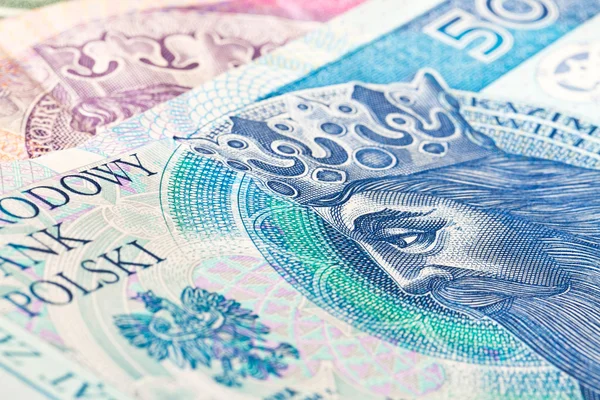 Billets de 50 zlotys — Photo
