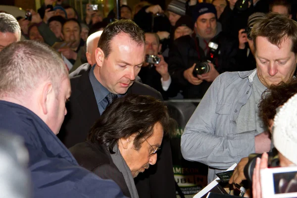 Аль Пачино посетил премьеру своего фильма в Дублине — стоковое фото