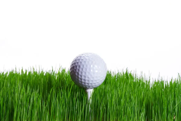 Pelota de golf en el tee — Foto de Stock