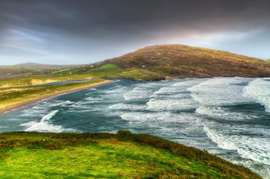 Waves at Barley cove beach clipart