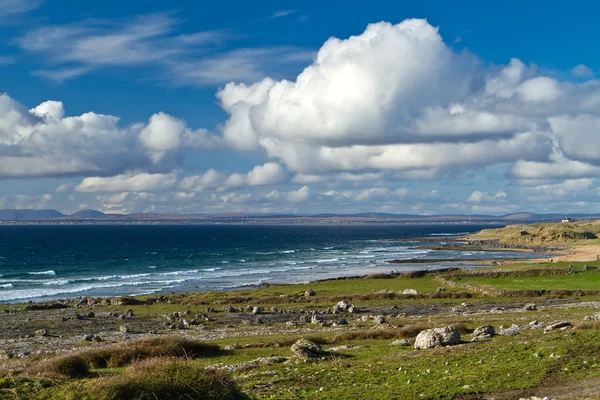 Costa irlandese di Burren — Foto Stock