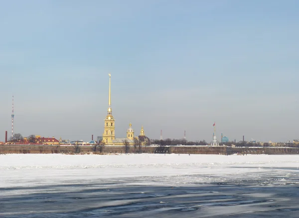 Le Fortezze di Pietro e Paolo a San Pietroburgo — Foto Stock