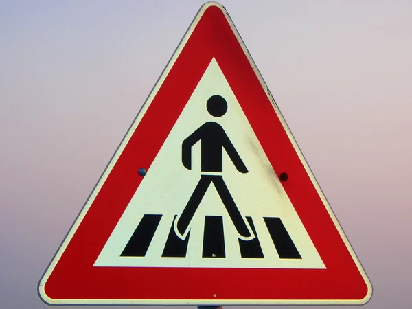 Znaki przejście dla pieszych — Zdjęcie stockowe