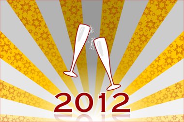 New Year's Eve 2012 clipart