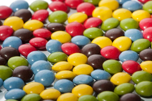 Cukierki kolorowe tło — Zdjęcie stockowe