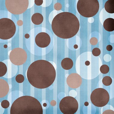 Circles on striped background clipart