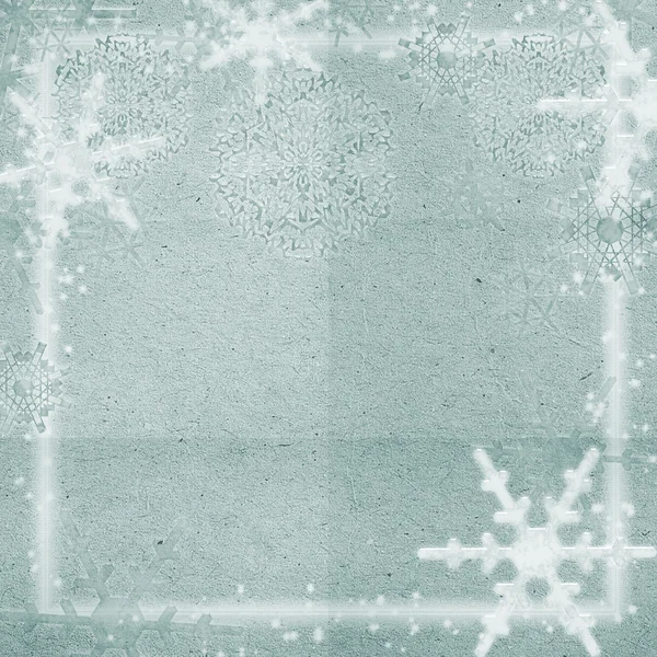 Vintage pattern with snowflakes — Stock Photo, Image