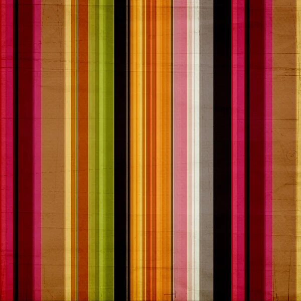 Shabby sfondo tessile con strisce colorate — Foto Stock
