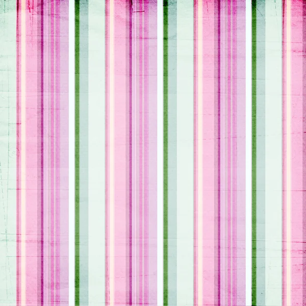Barevné pruhy (odstíny růžové, zelené pozadí, — Stock fotografie
