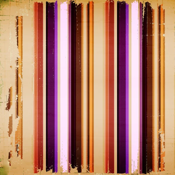 Schäbigen textilen Hintergrund hell und bunt Streifen — Stockfoto
