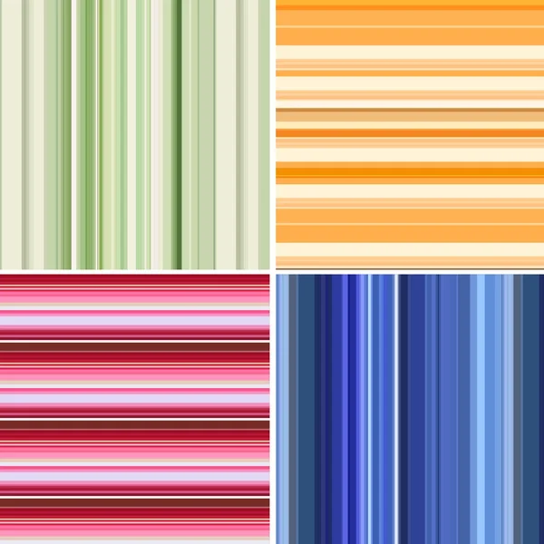 Retro stripe pattern with blue, orange, green colors — Stock Photo, Image