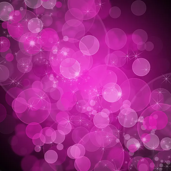 Sfondo di luci rosa sfocate con scintille — Foto Stock