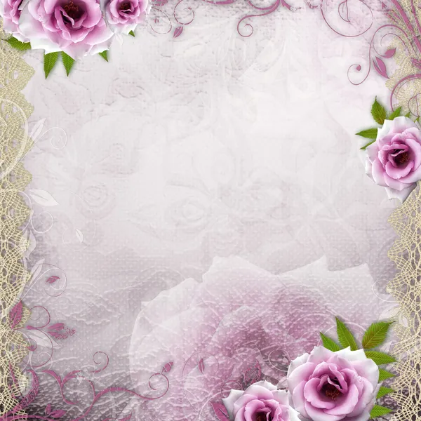 White beautiful wedding background — Stock Photo, Image