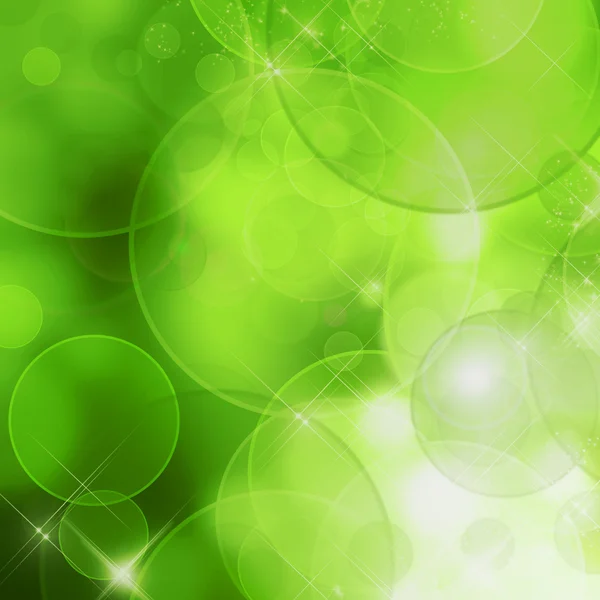 Abstracte aard achtergrond (groene bokeh) — Stockfoto